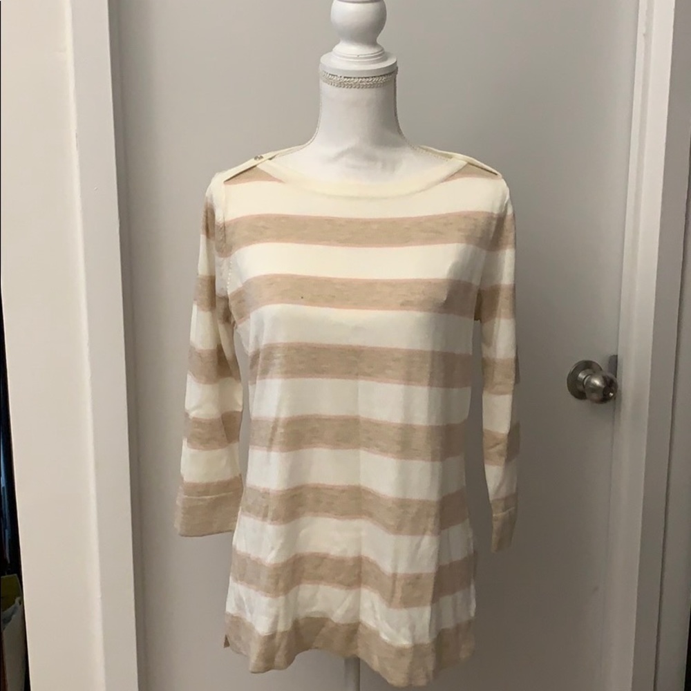 Tommy Hilfiger NWOT pink stripe knit sweater